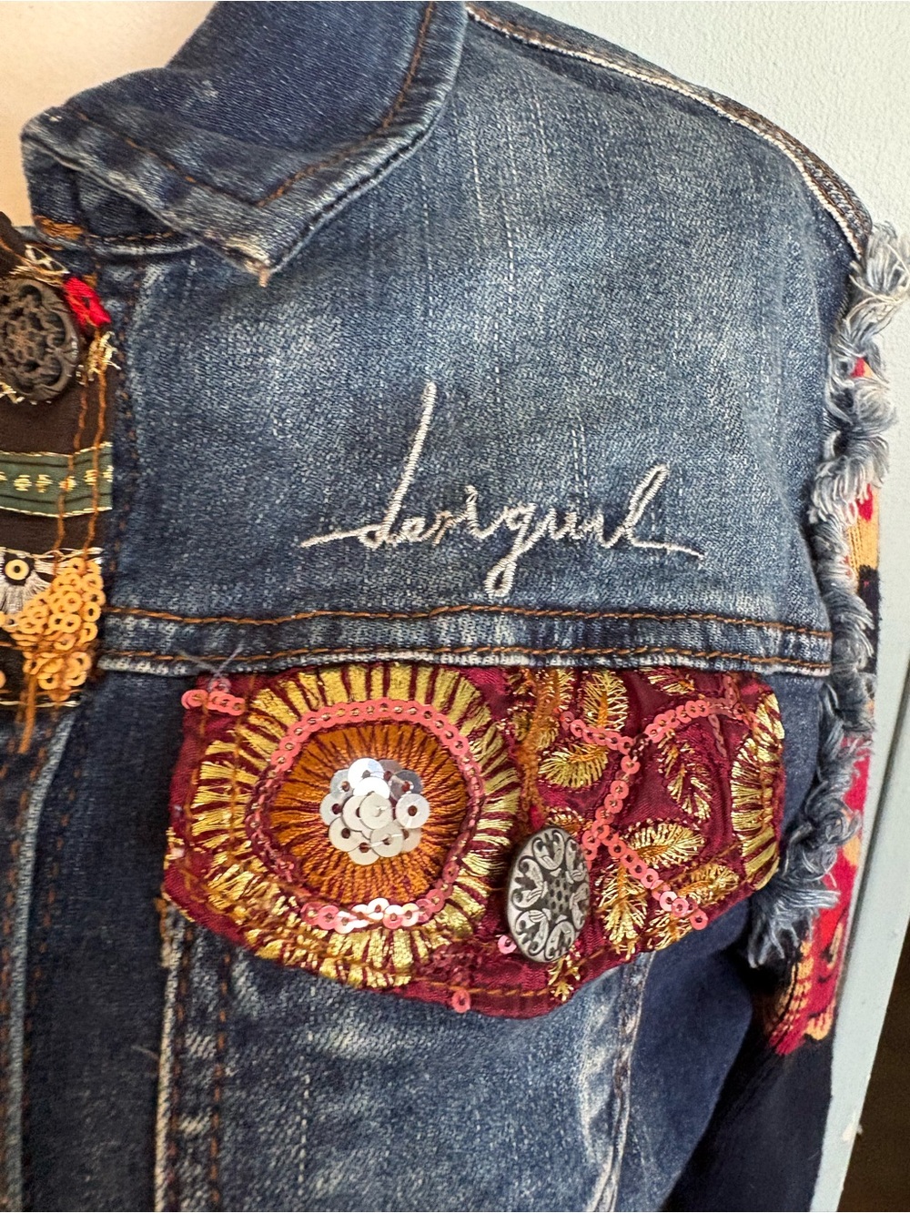Desigual Ceci denim jacket - Picture 6 of 11